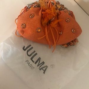 Julma (Paris) Orange clutch